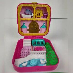 Polly Pocket Hidden Hideouts Lil’ Princess Pad Compact COMPACT ONLY